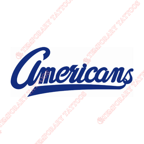 Rochester Americans Customize Temporary Tattoos Stickers NO.9125
